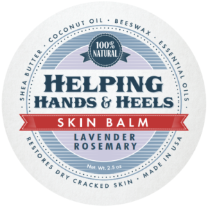 Natural Moisturizing Mini .5oz. Skin Balm~Lavender Rosemary